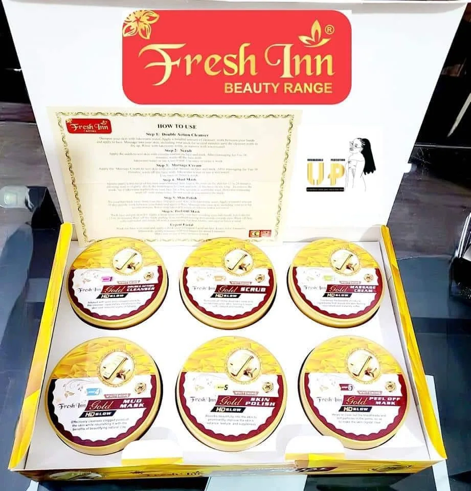 La gamme 24k Gold Facial Kit